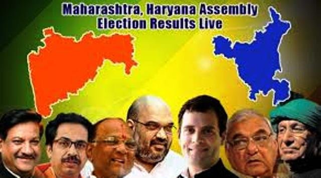 महाराष्ट्र में भाजपा गठबंधन को बहुमत, हरियाणा में कांग्रेस से कड़ी टक्कर, JJP बन सकती है किंगमेकर