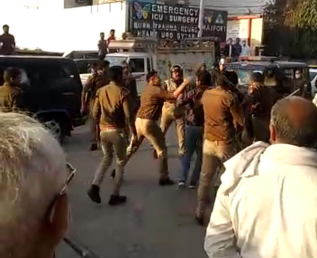 अलीगढ : केके हॉस्पिटल प्रकरण में पुलिस को क्लीनचिट, घटना के वायरल हुए थे कई वीडियो